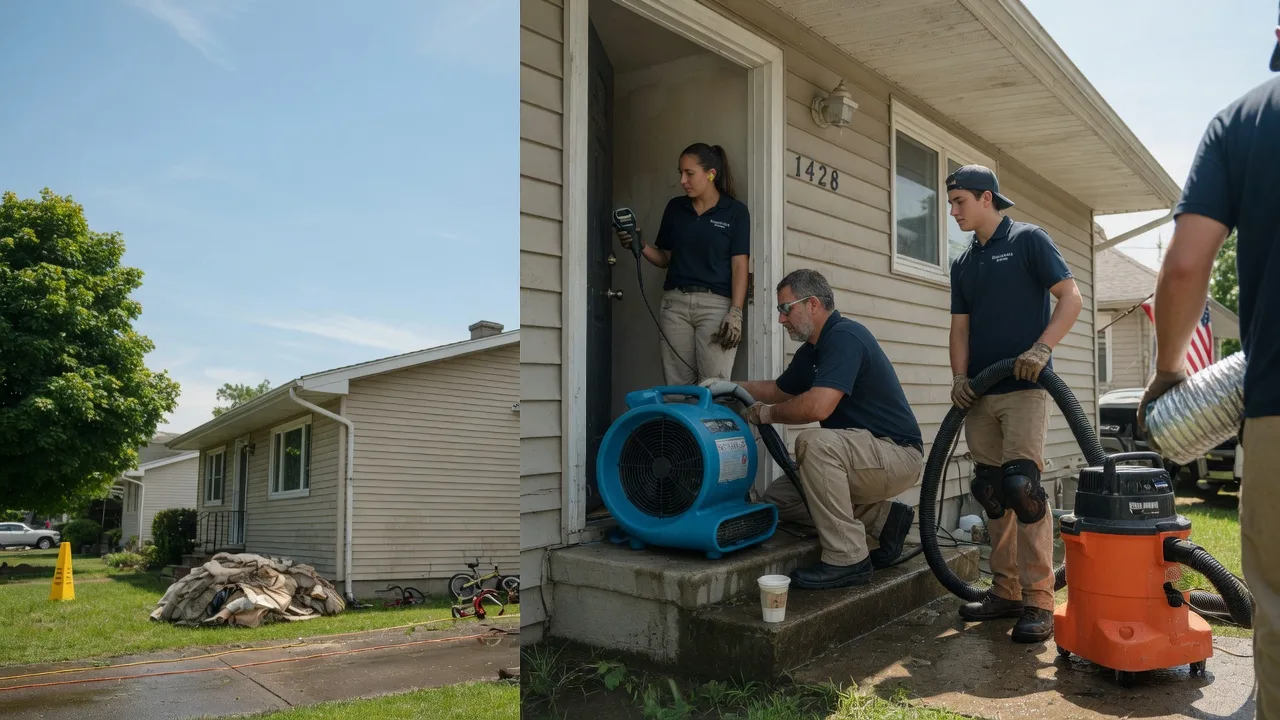 Water Damage Restoration in Prescott, KS near me